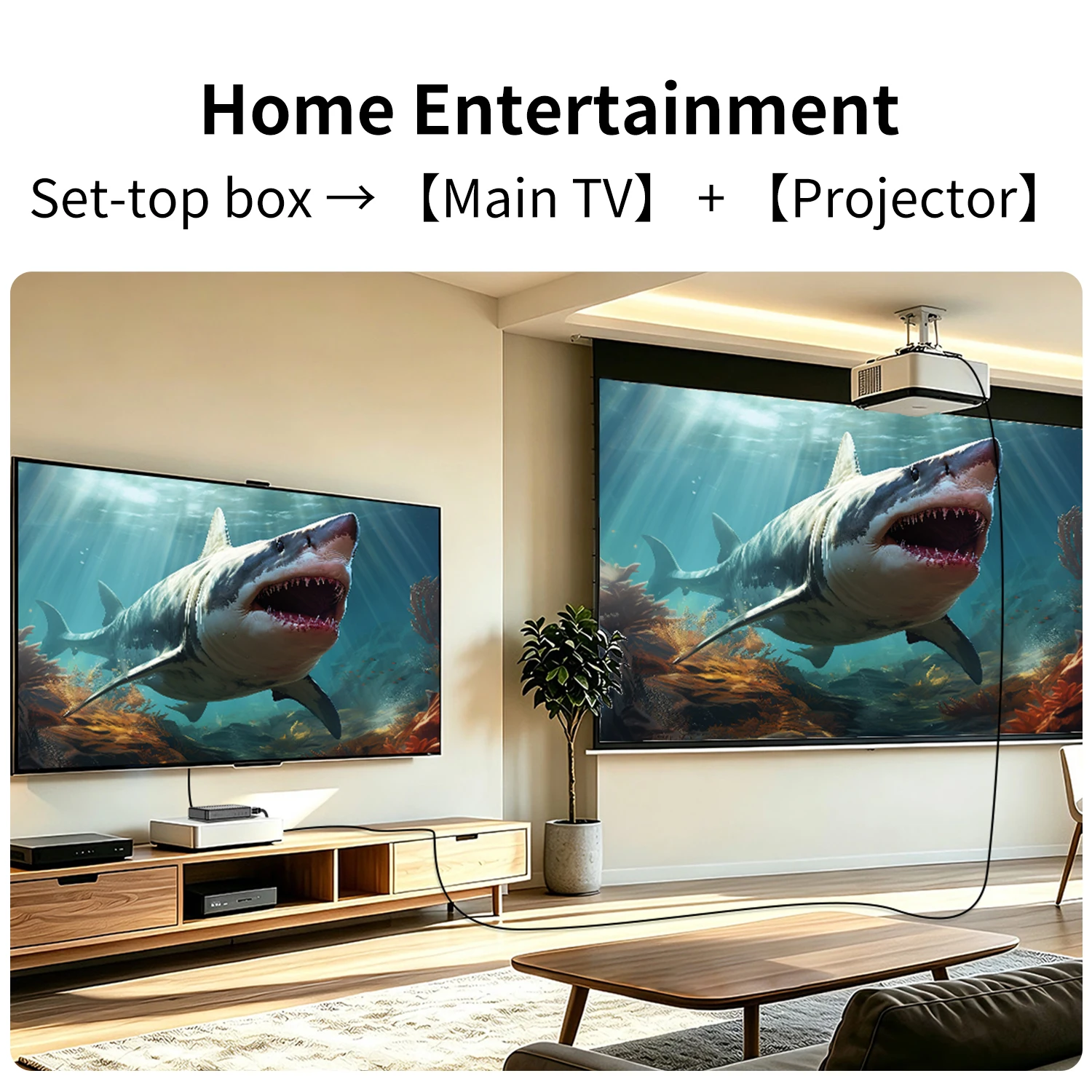 Unnlink 4K 60Hz HDMI Splitter - Hdmi Splitter 1 In 4 Out 4K 60Hz review and price