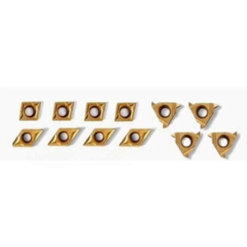 10mm Lathe Turning Tool 7PCS Set With 14PCS Golden Inserts Cutting Tool Kit