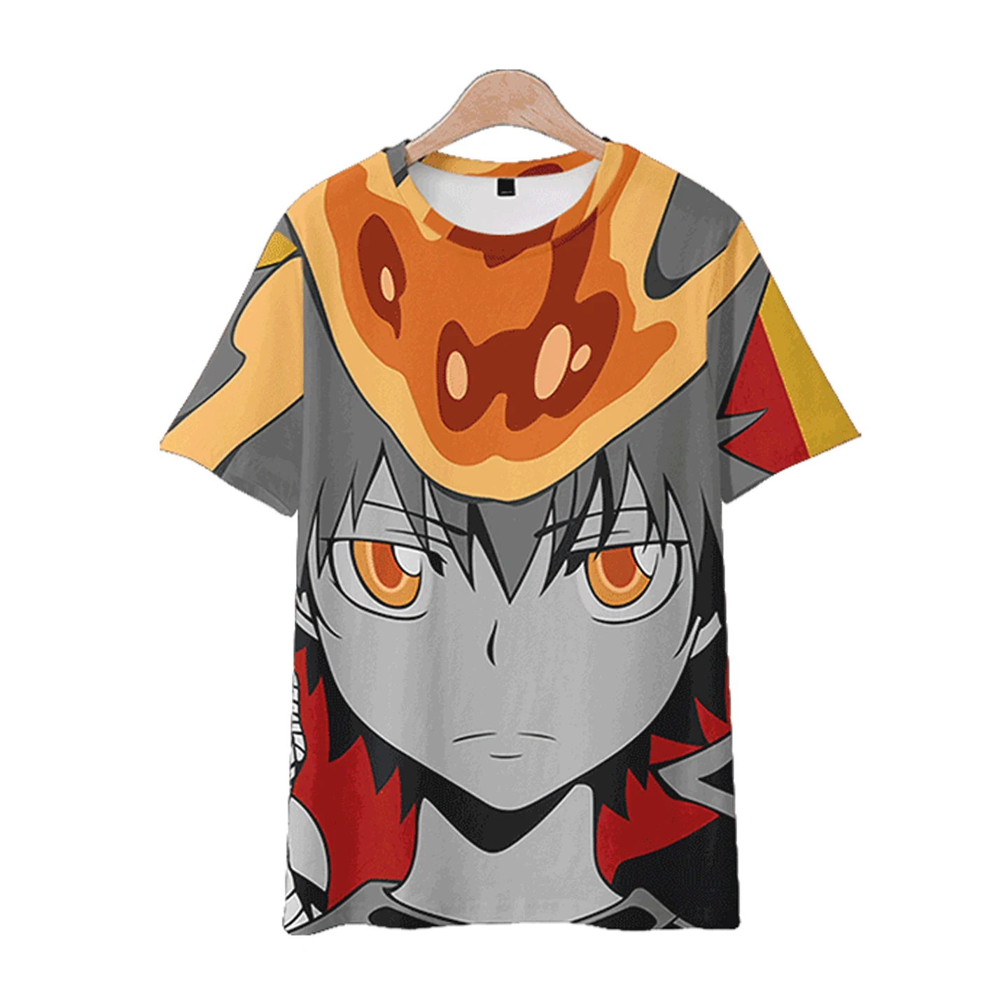 Katekyo Hitman Reborn аниме футболка летняя мужская футболка повседневные женские футболки с круглым вырезом и короткими рукавами