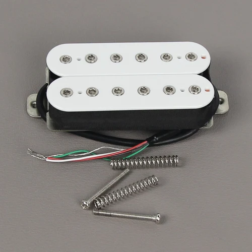 Imagen 2 del producto FLEOR 1 Uds Alnico 5 pastilla Humbucker guitarra eléctrica pastilla de cuello/puente-piezas de poste ajustables