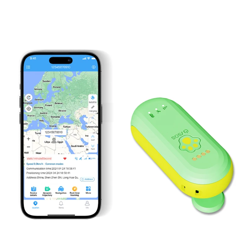 스마트 미니 GPS 트래커 SOS 무선 4G 알람 위치 추적기 어린이 노인 PC 트랙 뷰 안드로이드 앱 LBS 1년 보증 GSM 차량용