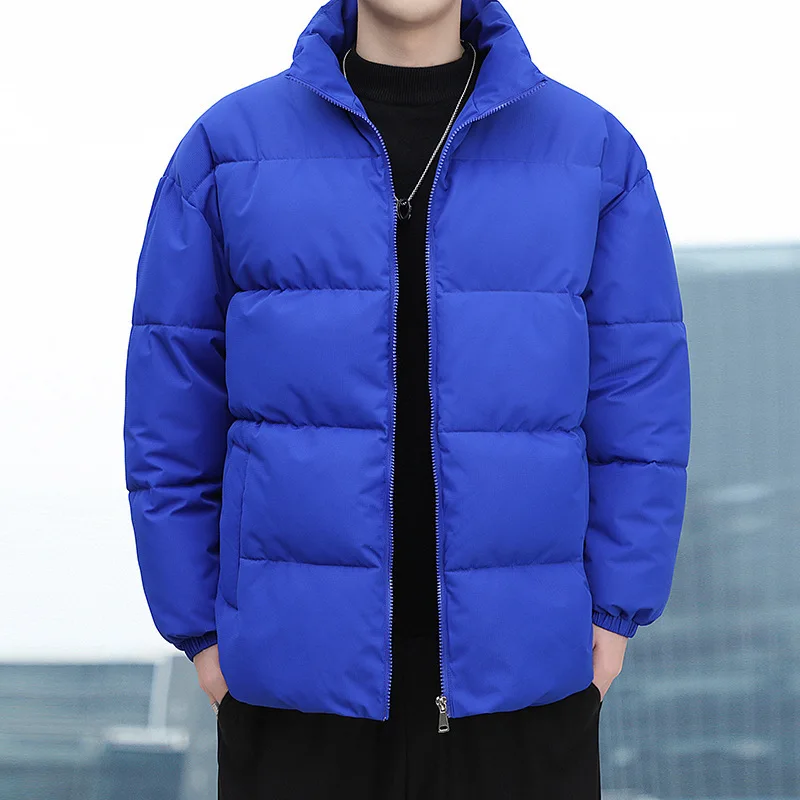 Down Padded Jacket, Autumn And Winter Trendy Brand, Thickened Coat, Printable Top, Men's Cotton Jacket