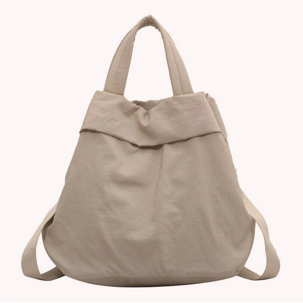 Bolso de hombro de nailon para mujer, bandolera de gran capacidad, portátil, para Fitness