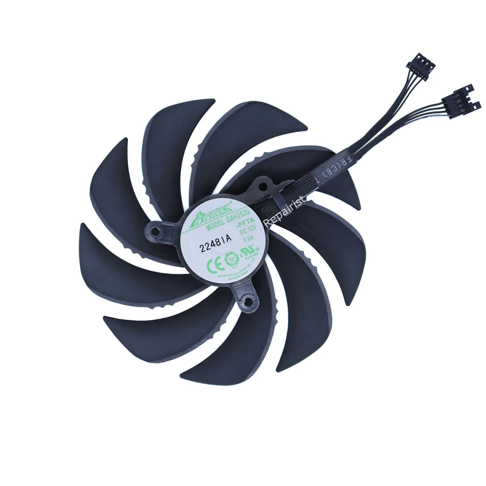Muslimate, dispositivo di raffreddamento GPU, ventola della scheda grafica, per GIGABYTE 4090 GAMING OC, per GIGABYTE RTX4090 WINDFORCE V2, raffreddamento delle schede Video