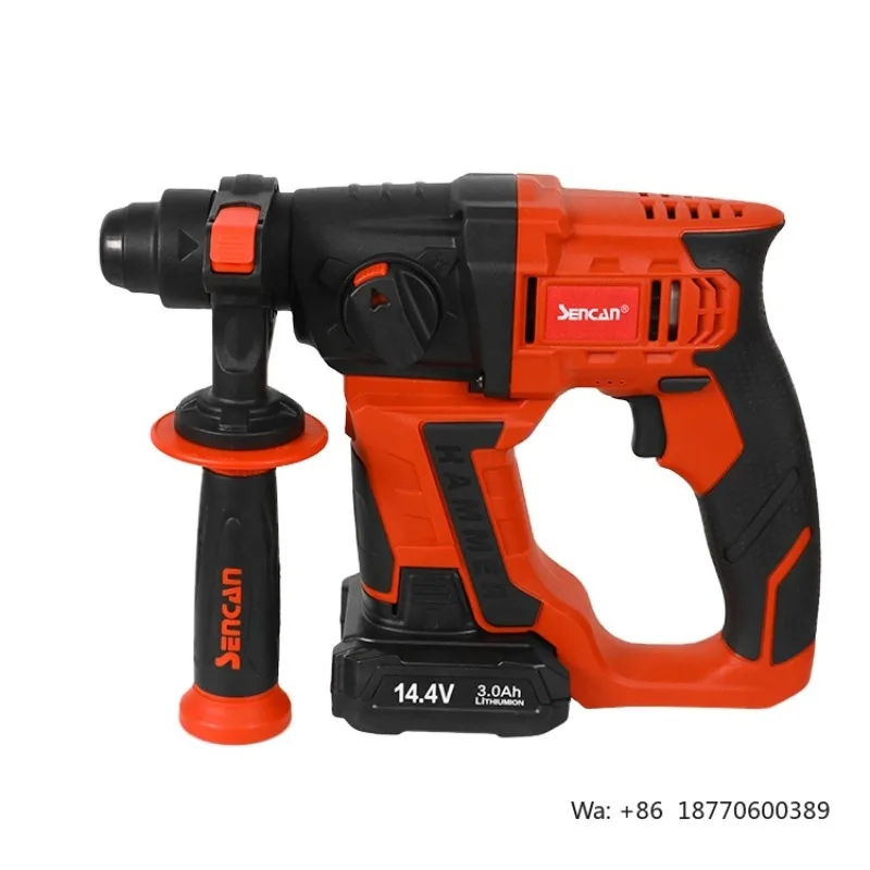 SENCAN Cordless Hammer Drill, 14.4V Hyper-V, Professional Power Tool