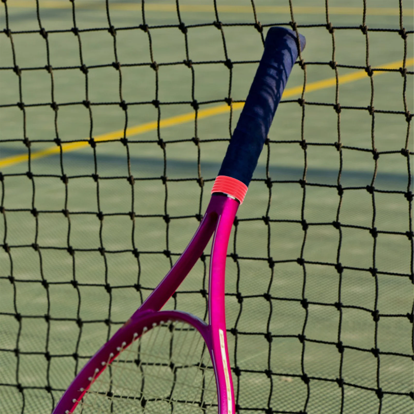 

5 PCS Sweat-absorbing Silicone Ring Pickball Overgrip Squash Racket Tennis Bands