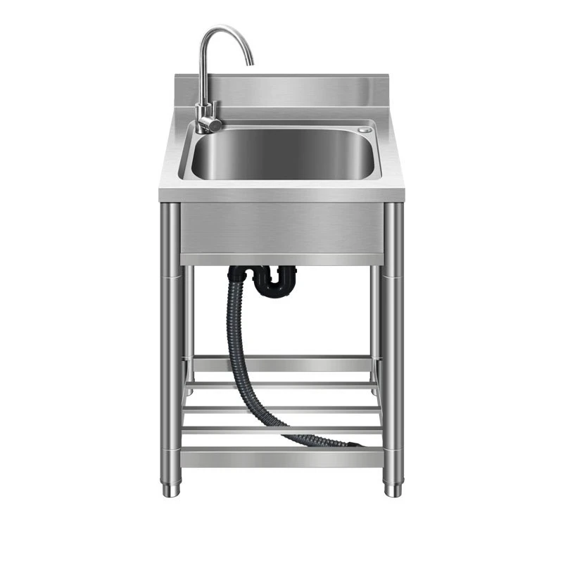 

Stainless steel, sink, sink, thickened, with stand, sink