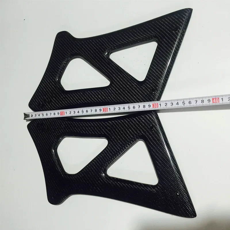 For Lancer Evolution X Evo X Evo 10 VC Euro Style GT Spoiler Stand Carbon Fiber CF view 6