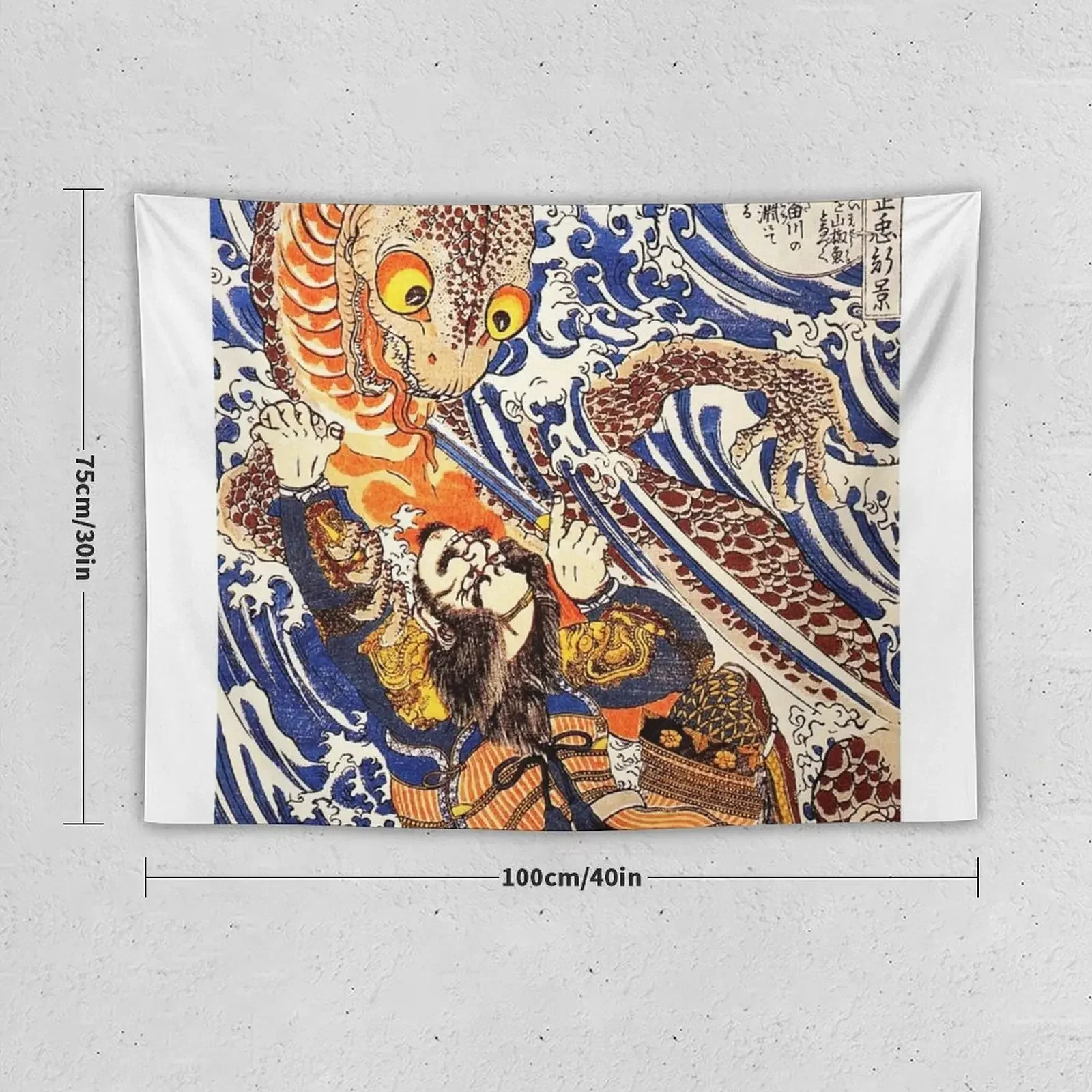 Utagawa Kuniyoshi - Ukiyo-e Tapestry Home Decorations Aesthetic Decoration For Bedroom Room Decorations Aesthetic Tapestry