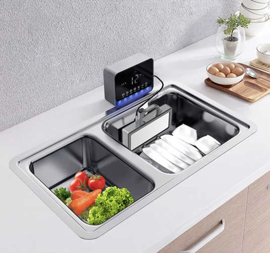 

New Smart Portable Ultrasonic Dishwasher - Customizable For Your Needs