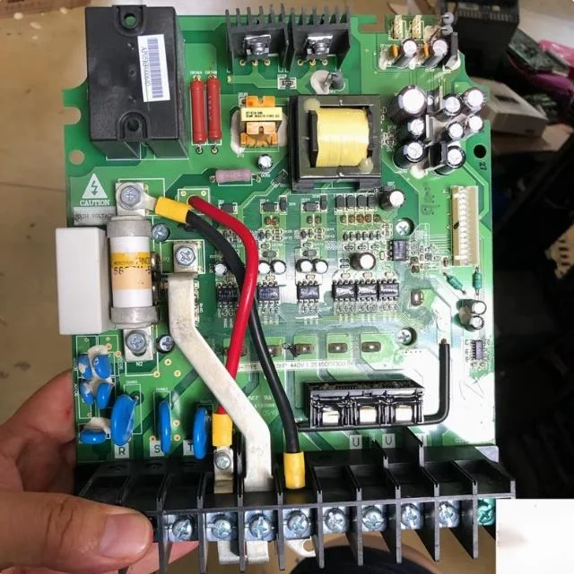 Disassemble Delta inverter VFD-B series with module set of 11kw or VFD-F series 15KW motherboard power driver board