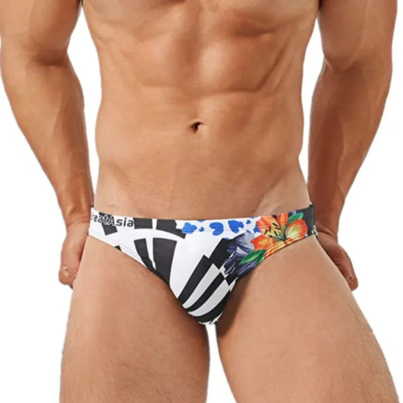 2026 Mens Sexy Swim Wear Man Bikini Briefs Slip GreatAsia Swimwear Men Swimming Trunks Beach Bathing Suit Brazilian Swimsuit