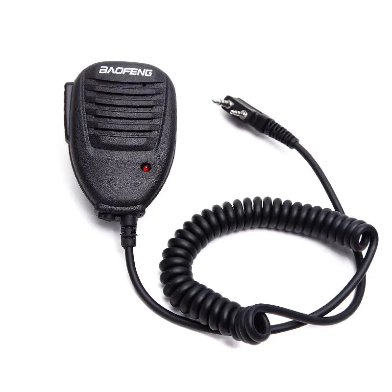 Baofeng микрофонный динамик K Head оригинальный 888S UV-5R UV-82 ручная двусторонняя рация с плечом PTT TYT QUANSHENG