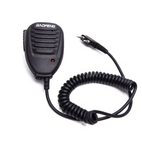 Baofeng Microphone Speaker K Head Original 888S UV-5R UV-82 Handheld Two-Way Walkie Talkie with Shoulder PTT TYT QUANSHENG