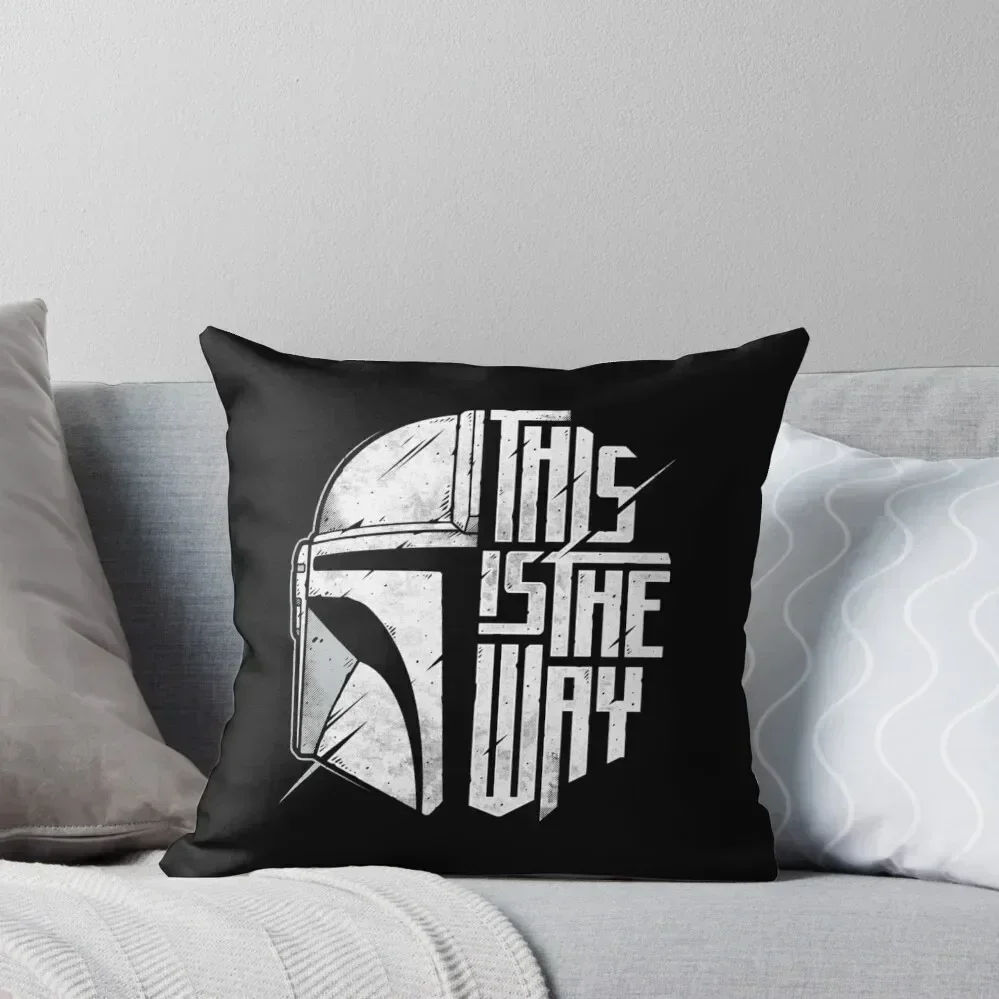 Mando T-ShirtThe Way Throw Pillow Sofa Cover ornamental pillows for living room Cushions pillow