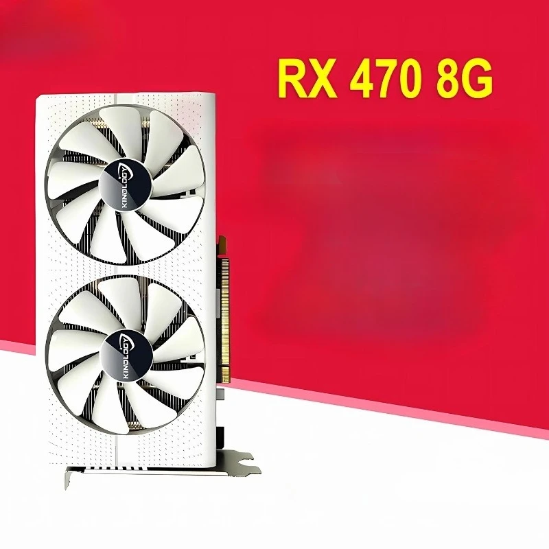 بطاقة رسومات مستقلة RX470 8G، كمبيوتر LOL للألعاب، لعبة الصيد، بطاقة رسومات رسم AI #4
