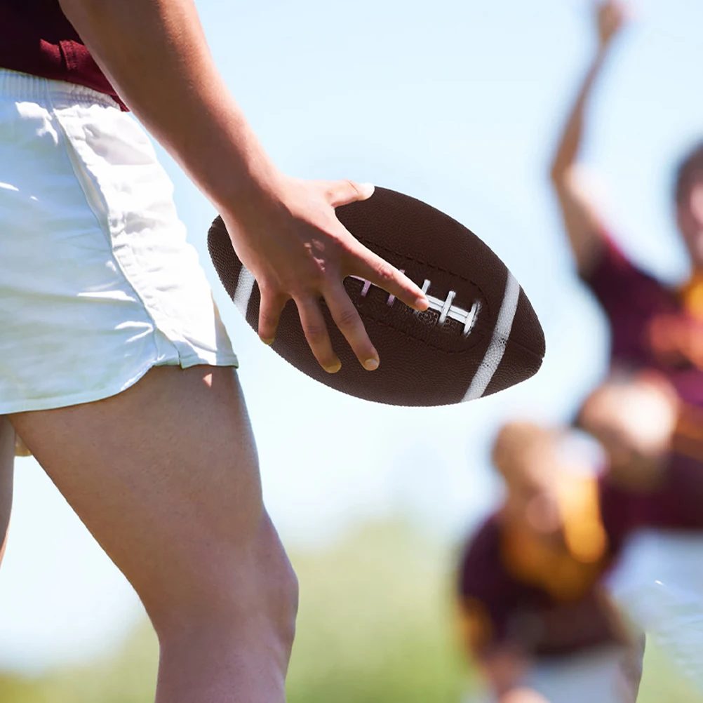 

2pcs Inflatable Rugby Ball Kids Training For Children Outdoor Sports Improve Hand-Eye Coordination Football Plaything For