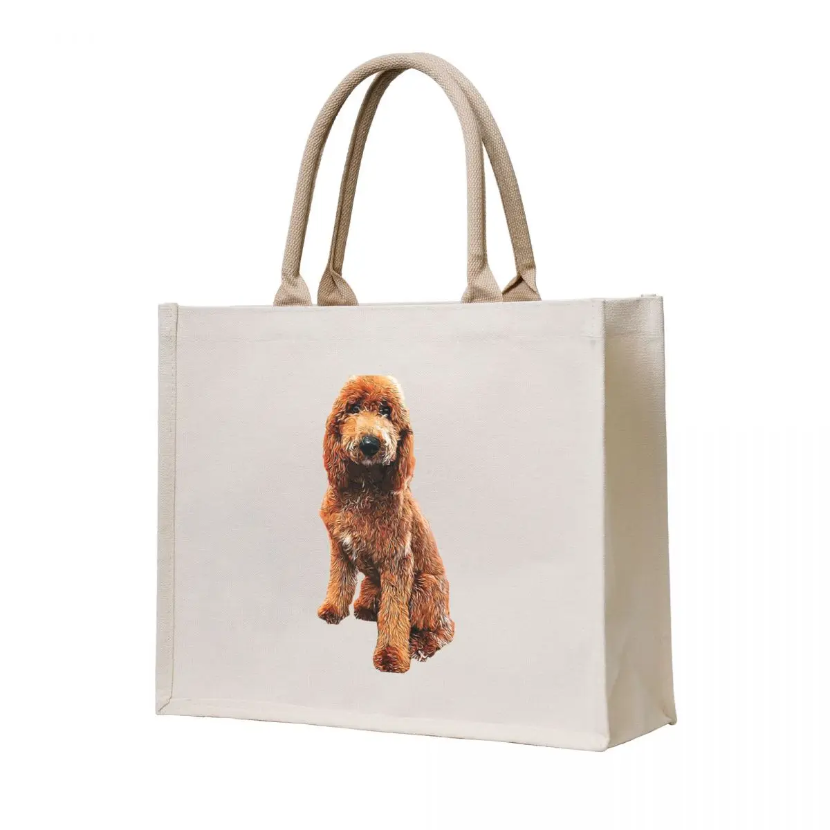 

Goldendoodle Golden Doodle Cute Puppy Dog Tote Bag tote bag canvas reusable shopping bag Women's beach bags