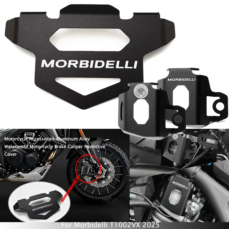 

New For Morbidelli T1002VX 2025 Motorcycle Accessories Aluminum Alloy Anodic Oxidation Motorcycle Brake Caliper Protective Cover