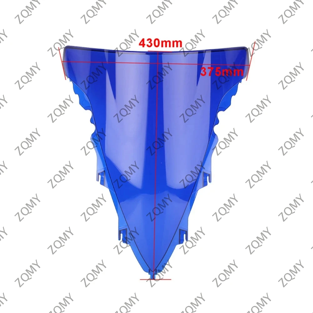 YZF-R1 2009-2014 Motorcycle ABS Windshield Windscreen Double Bubble For Yamaha YZF R1 1000 2009 2010 2011 2012 2013 2014