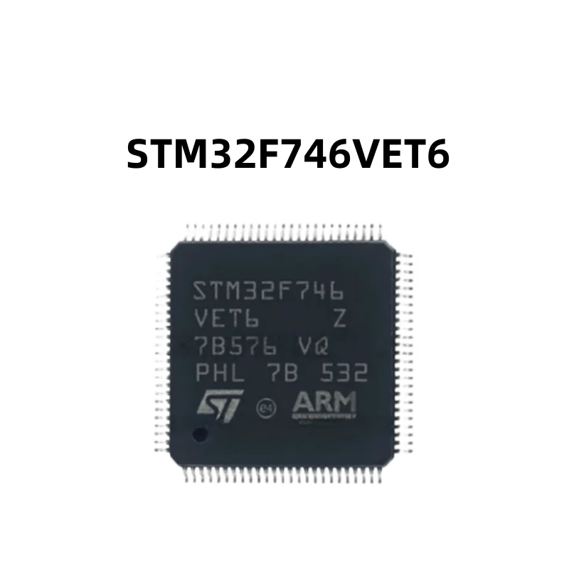 

1 шт./лот новый оригинальный STM32F746VET6 STM STM32 STM32F STM32F746 STM32F746V STM32F746VE IC MCU 32BIT 512KB FLASH LQFP-100