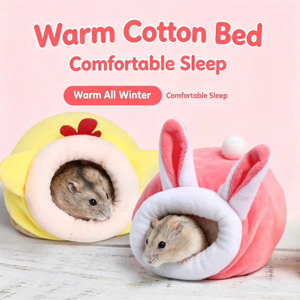 Plush Hamster Sleeping Bag 5