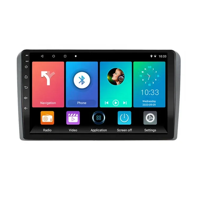 

2 Din Android 8.1 CAR GPS Stereo Radio Multimedia player for Audi A3 2003-2012 S3 2006-2012 RS3 Sportback 2011 BT WIFI