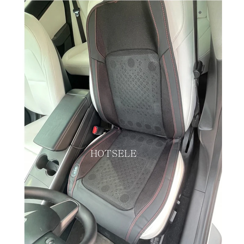 Seat Ventilation Cushion Covers 12V/24V Summer Cool Massage Cooling Seat Cover Car Fan Seat Pads Vest Universal Accessories