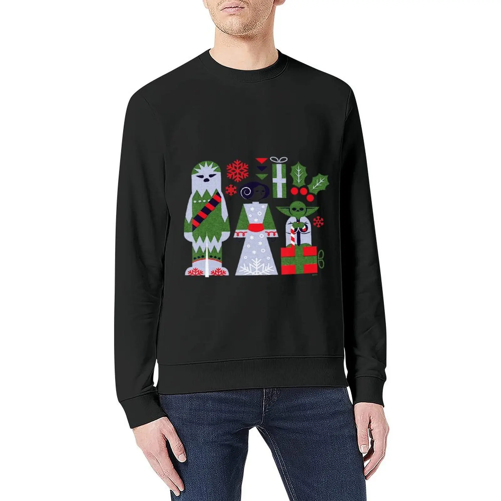 الأميرة لي و ؟ ??? عطلة عيد الميلاد السترة رياضية ملابس رجالي ملابس للرجال الرجال قميص العرق بلوزات كبيرة الحجم #5