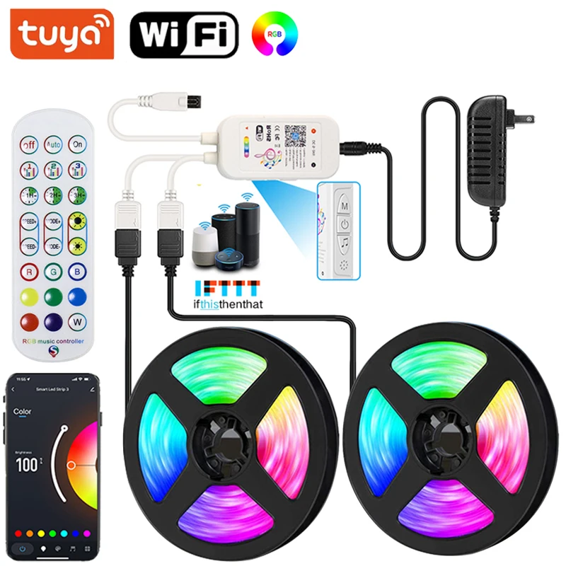 yZ[zWiFi LEDXgbvCg 220v 5050 Bluetooth LEDe[vCg Xgbv y LEDƖXgbv S X}[gLEDXgbv 12v RGB
