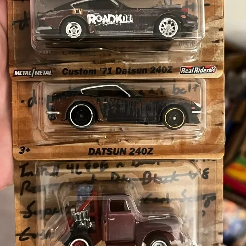 ขายใหม่ร้อนของแท้ล้อร้อน 240z Roadkill มอเตอร์แนวโน้ม Datsun คุณภาพสูงรถรุ่นตกแต่งของเล่นเด็กของขวัญ