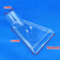 38mm Vacuum Cleaner Swivel Head Floor Nozzle Transparent Carpet Cleaner Nozzles Vacuum Cleaner Parts For Household Cleaning