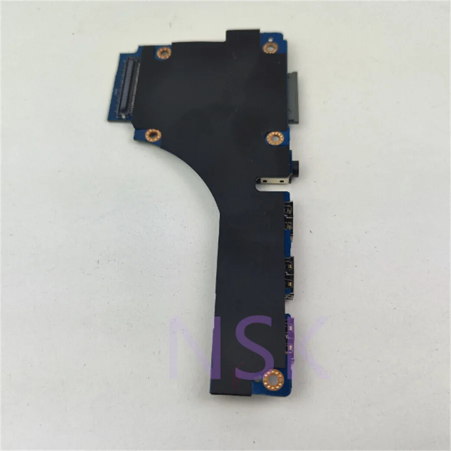 Original LS-L65DP FOR Dell Alienware M17 R5  9520 Genuine Audio Ethernet Port  Board   100% Test Ok