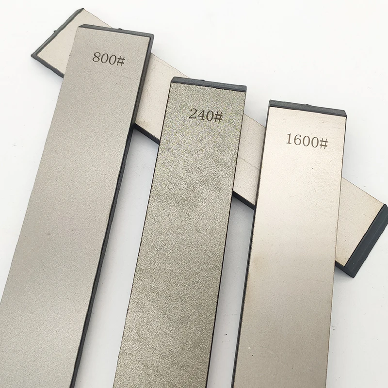 Grande pierre à aiguiser en diamant, outils professionnels, système d'affûtage de couteaux, pierre à aiguiser en diamant