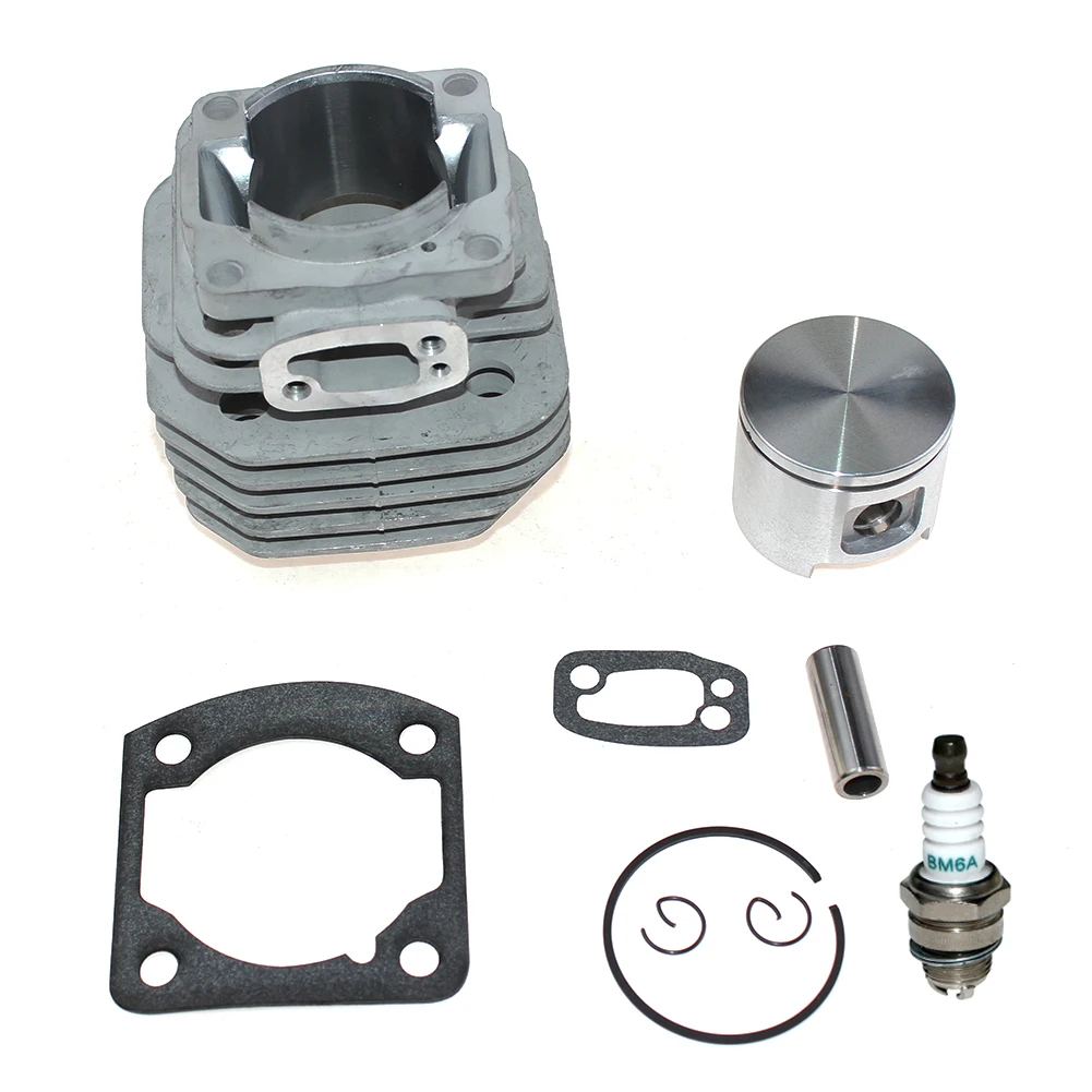 Cilindro Pistão Kit Suit para Motosserra Husqvarna 61 48 mm 503532071 501533571 544222802