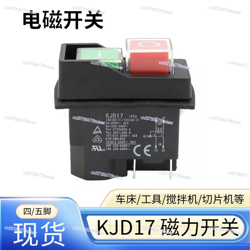 Electromagnetic Switch Magnetic Switch KLD-28A 220v Push Button Switch KJD17