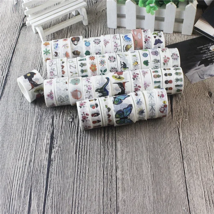 1 Roll 5M Washi Tape Cute Note Sticker Hand Journal Diary Decoration Paper Paste Tape