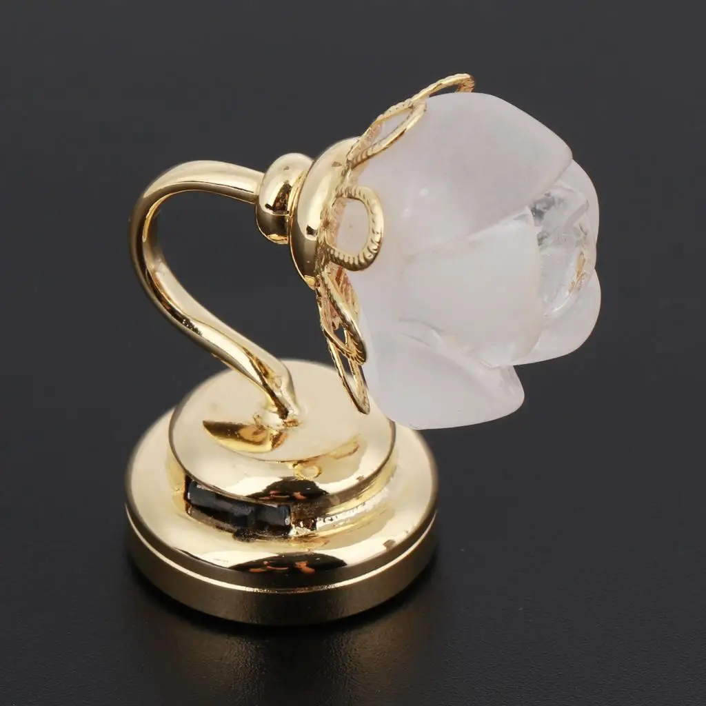 

Масштаб 1/12, миниатюрный настенный светильник для кукольного домика, лампа для спальни, мебель для детей