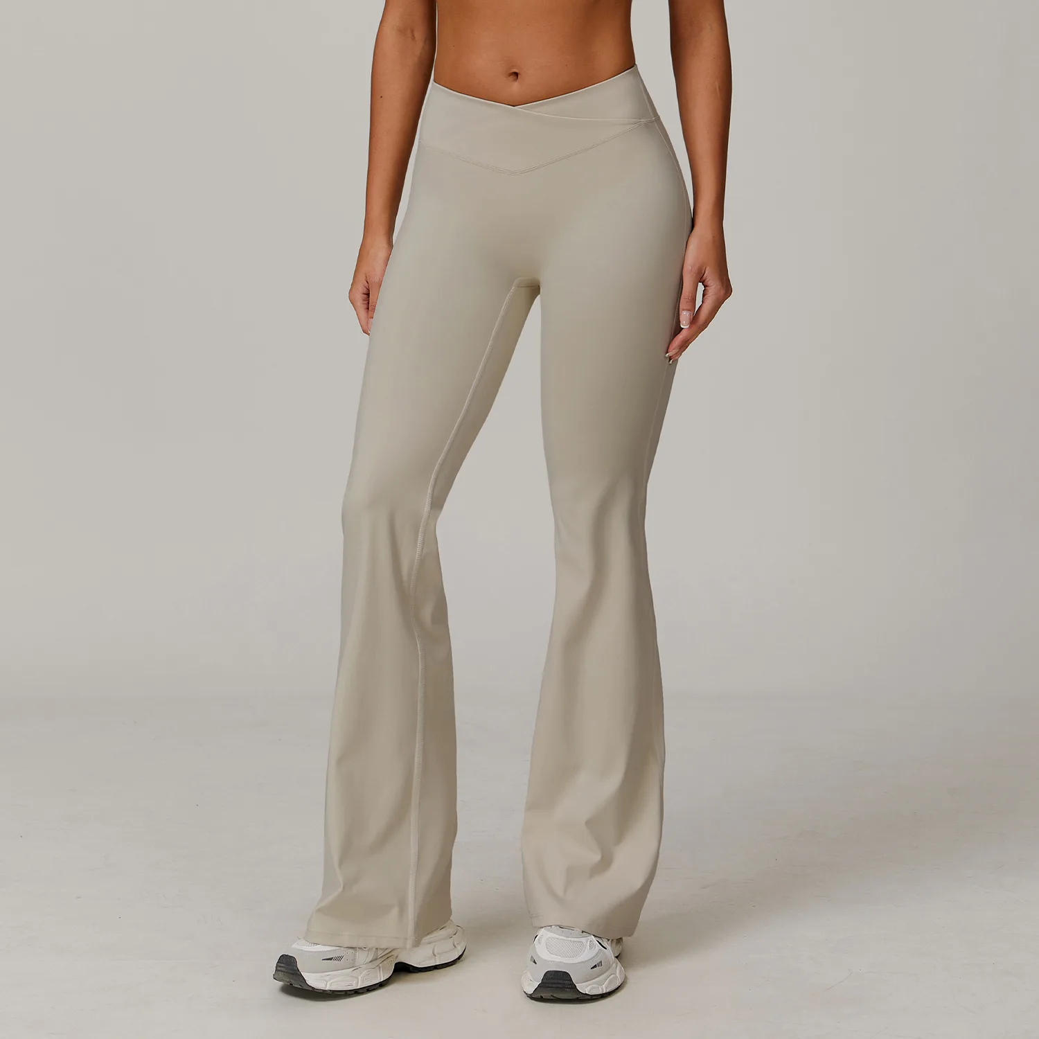 

New Women Flare Leggings Yoga Pants High Waist Wide Leg Pants Women Gym Workout Fitness Sports Flared Pant Latin Dance Trousers1
