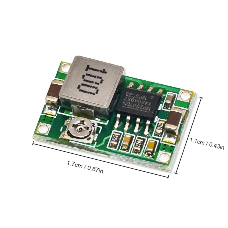 5/10Pcs Mini360 DC-DC Buck Converter Step Down Power Supply Module 4.75V-23V to 1V-17V