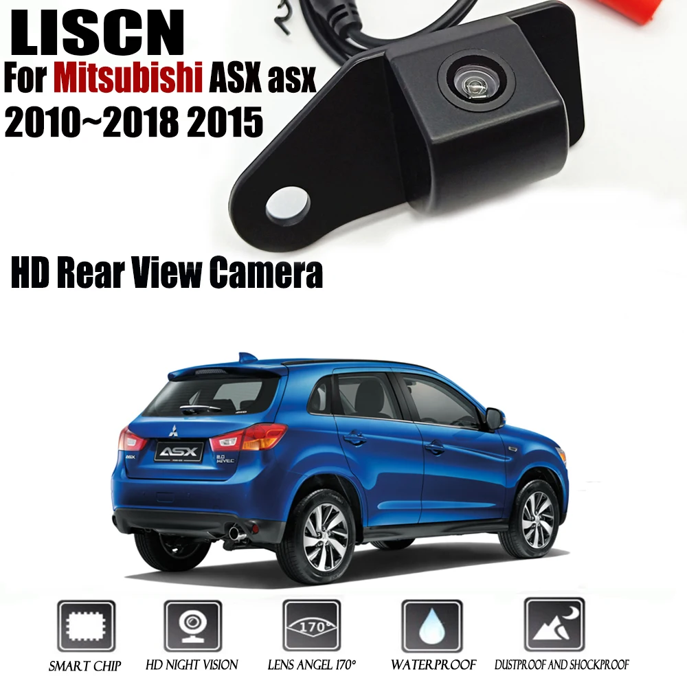 Car rear camera For Mitsubishi ASX asx 2010~2018 2015 MK3 original Reserved hole CCD Night Vision Backup Reverse camera