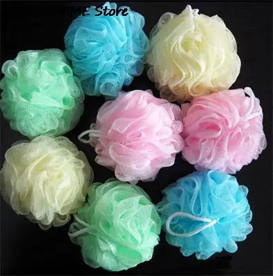 1Pcs Soft Feeling Wash Nylon Sponge Products Bathing Accessories Bath Ball Tubs Cool Scrubber Shower Body Cleaning Mesh Shower