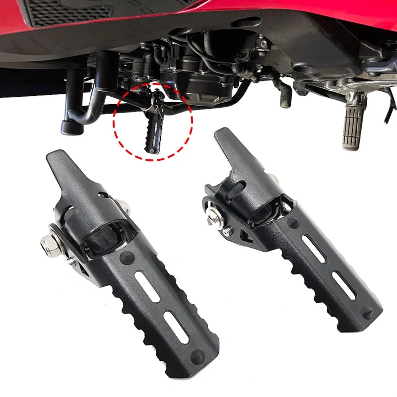 For BMW R1250GS R 1250 GS R1200GS LC R 1200 GS 2013-2023 2021 2022 Motorcycle Highway Front Foot Pegs Folding Footrests Clamps