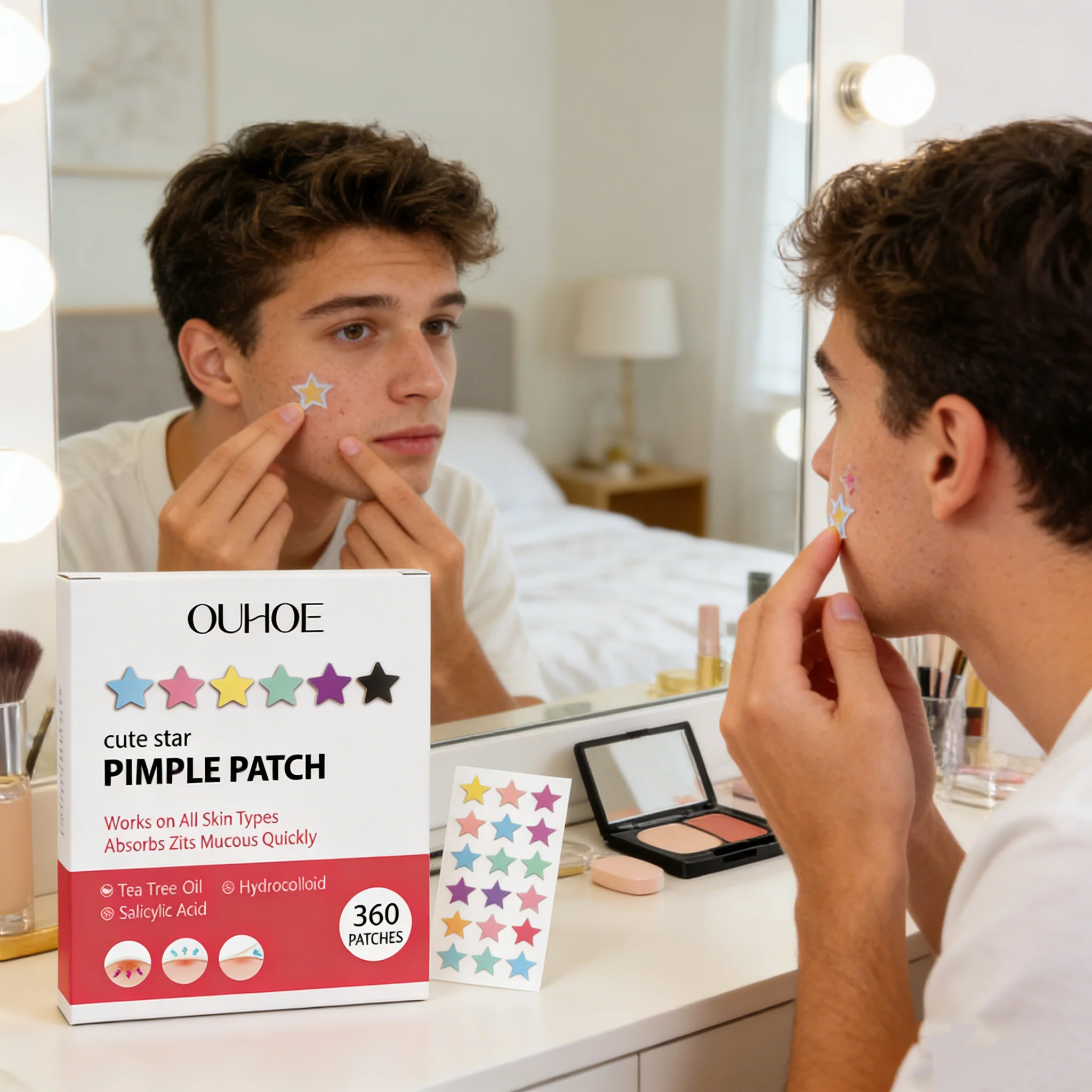 360 patchs étoiles hydrocolloï - Hydrocolloid Acne Patch avis et prix
