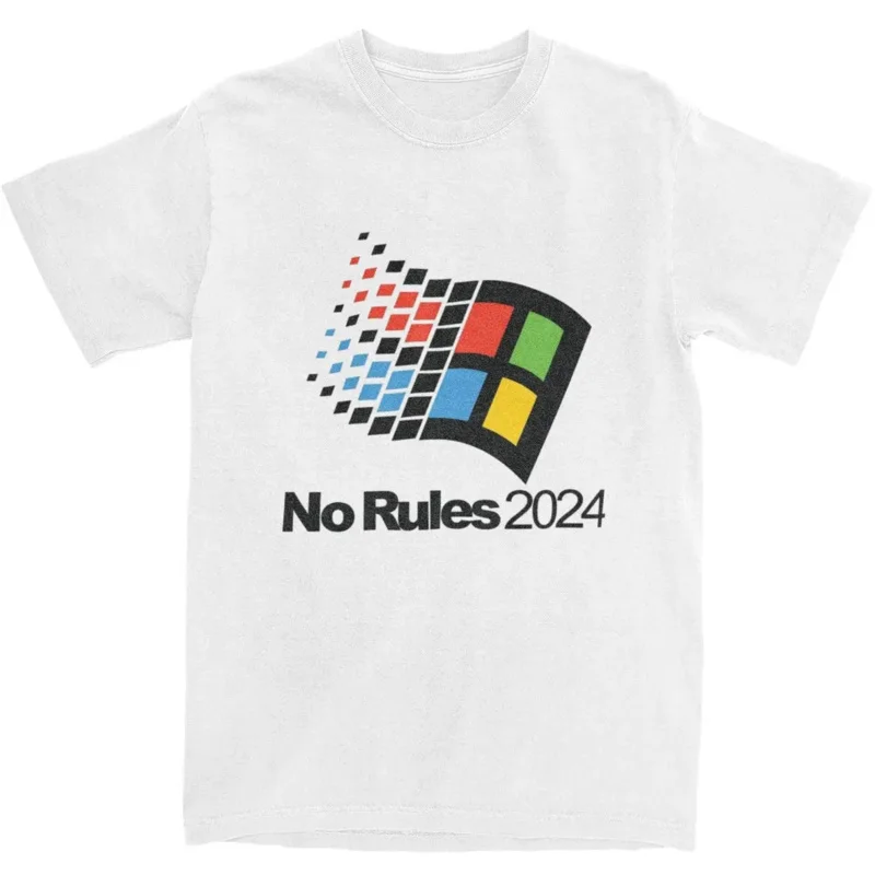 

Finnish DJ No Rules Windows95man T Shirt Accessories for Men Women Cotton Finland Eurovision 2024 Teemu Keisteri Tee Shirt