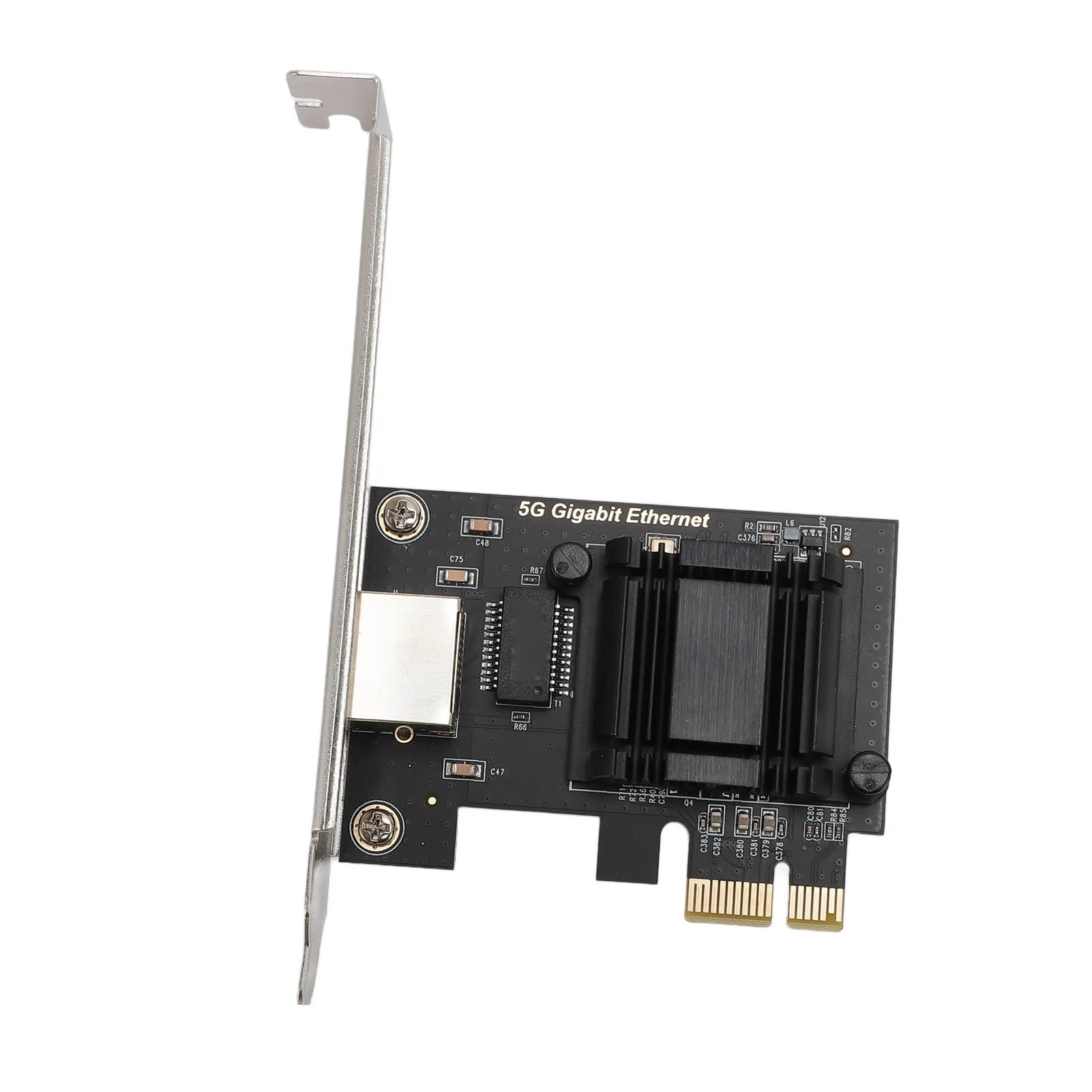 

Premium PCIe NIC Card Network Card 5Gbps High Speed Durable PCIe to CNetwork Card Adapter Stable Connection for Win 10 11 Linux