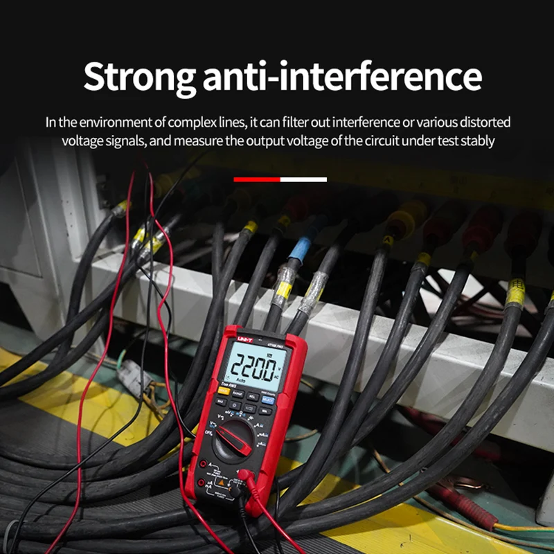 UNI-T Professional Digital Multimeter True RMS UT17B UT15B PRO Voltage Tester Display Digits VFC Capacitor Resistor Meter