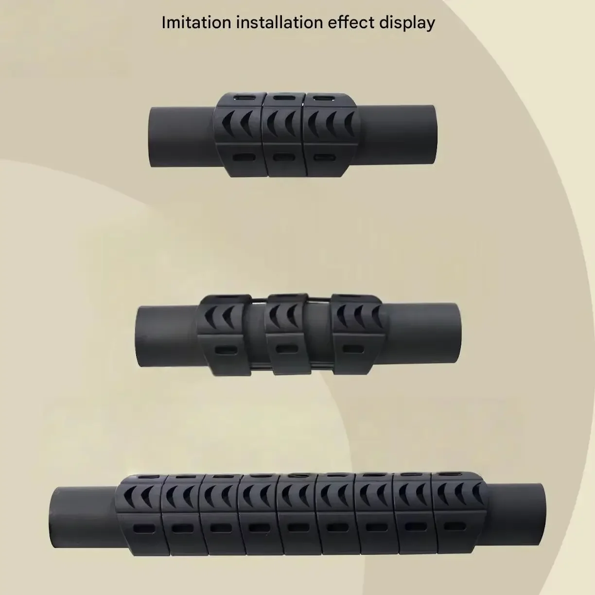 【Factory Direct】For VOGE CU625 special modified accessory exhaust pipe anti-scald cover snake bone high-temperature resistant