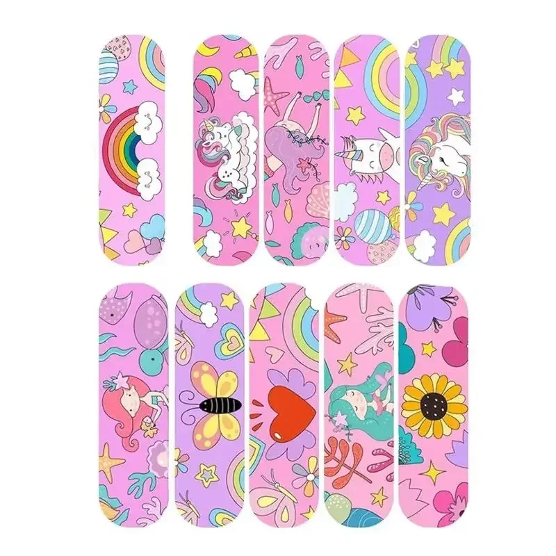 20pcs/set Cartoon Girls Band Aid Heart Horse Butterfly Pattern Plaster for Children Wound Dressing Patch Adhesive Bandages
