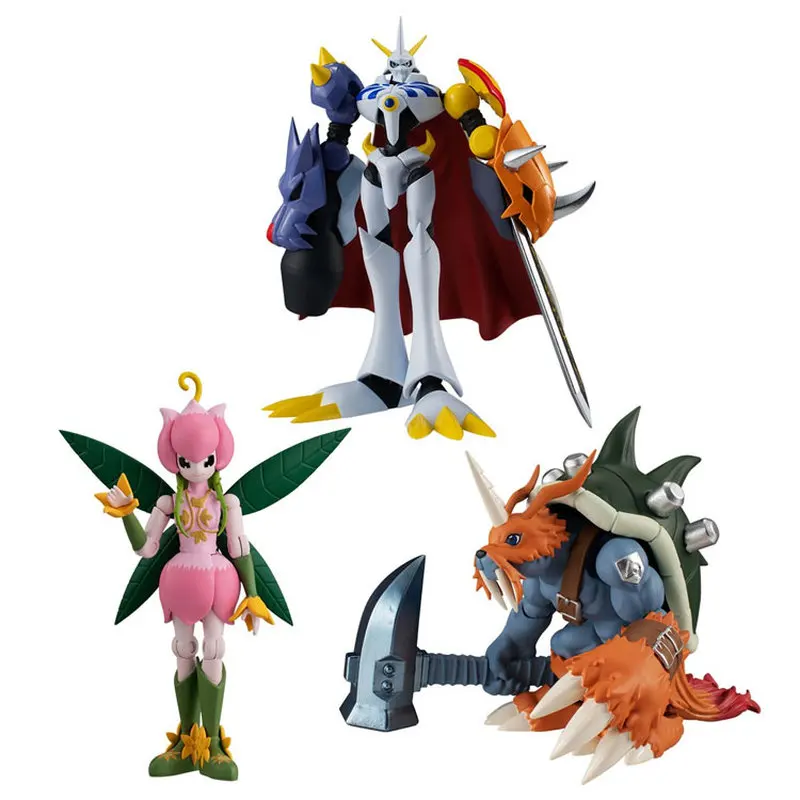 Original Bandai Digimon Adventure Zudomon Omegamon Alter-s Lilimon Box Eggs Collected Assembly Ornaments Figure Models Toys Gift